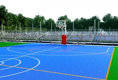 Sportboden Outdoor, Sportboden Outdoor-Basketballfeld